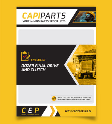 checklist dozer final drive clitch