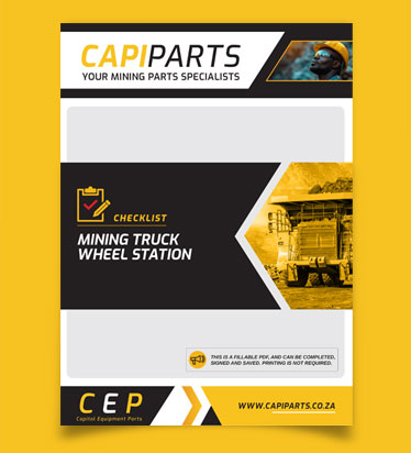 checklist mining wheel truck wheel station